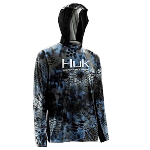 Huk Performance Fishing Kryptek Pontus Hoodie XXXL Long Sleeve - Picture 1 of 6